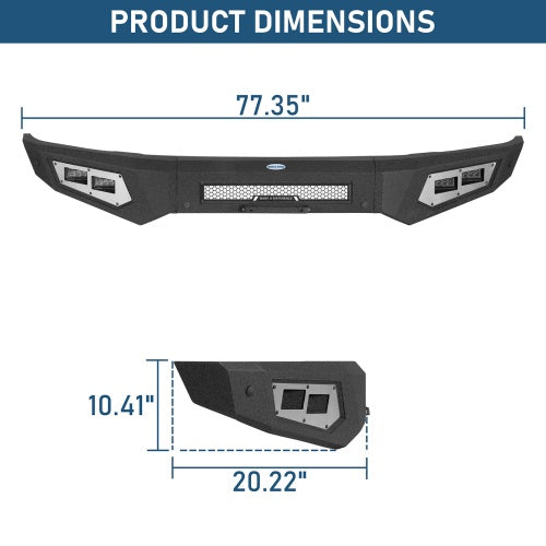Aftermarket Guardian Ⅰ Front Bumper For 2015-2017 Ford F-150(Excluding Raptor) - Ultralisk4x4