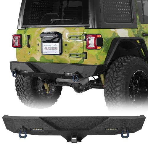 Different Trail Front & Rear Bumper Combo For 2018-2026 Jeep Wrangler JL - Ultralisk 4x4