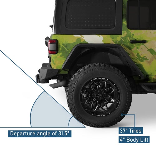 Front Bumper & Rear Bumper & Running Boards(18-26 Jeep Wrangler JL) - ultralisk4x4