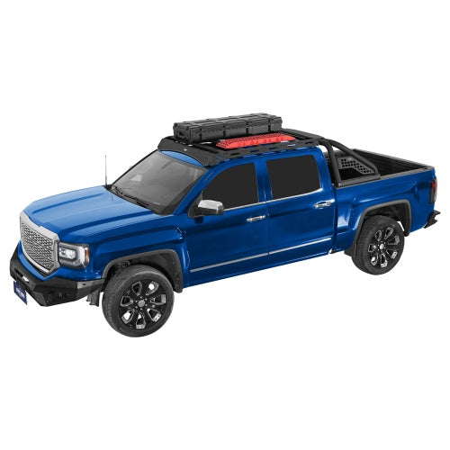 Aftermarket Series Roof Rack For 2014-2018 GMC Sierra 1500 Crew Cab Models - Ultralisk4x4