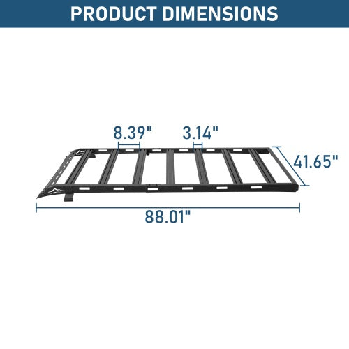 Overland Series Versatile Roof Rack For 1996-2002 Toyota 4Runner - Ultralisk4x4