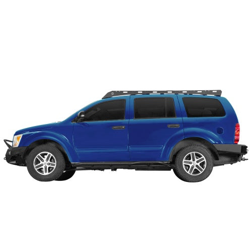 Tube Slider Rocker Guards w/ Kick-Out For 2004-2009 Dodge Durango & 2007-2009 Chrysler Aspen - Ultralisk4x4
