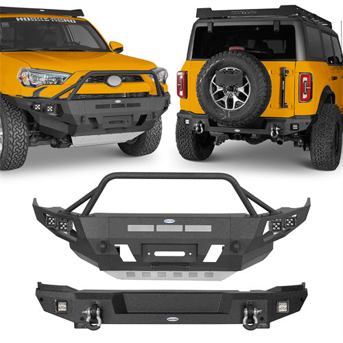 Aftermarket Front & Rear Bumper For 2021-2025 Ford Bronco (Excluding Raptor) - ultralisk4x4