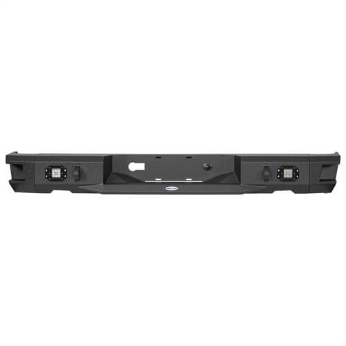 2009-2018 Dodge Ram 1500 Aftermarket Steel Rear Bumper Back Step - ultralisk4x4 ul6025s 10