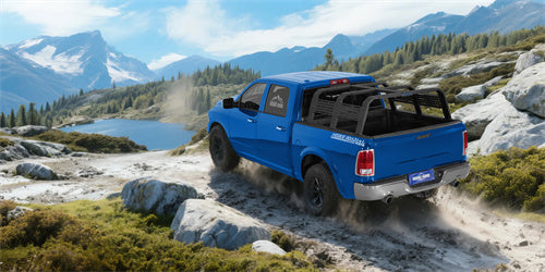 18.8" High Overland Bed Rack For 2007-2023 Toyota Tundra / 2005-2023 Tacoma(6' Bed) / 2009-2023 Ford F-150 & Raptor / 2009-2023 Ram 1500 - Ultralisk4x4