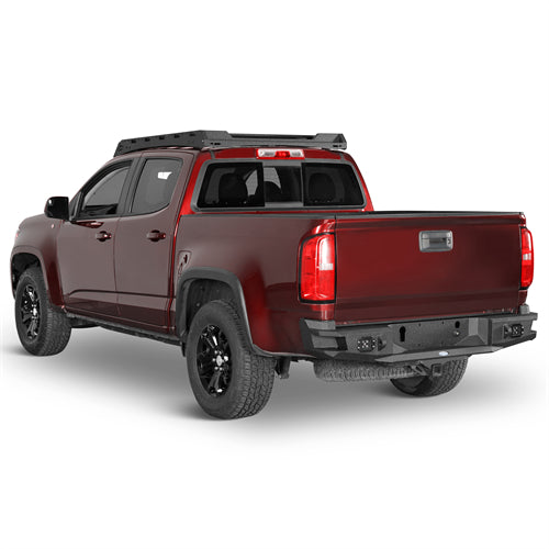 Aftermarket Rear Bumper For 2015-2022 Chevy Colorado GMC Canyon (Excluding ZR2 Models) - Ultralisk4x4