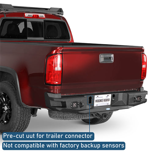 Aftermarket Rear Bumper For 2015-2022 Chevy Colorado GMC Canyon (Excluding ZR2 Models) - Ultralisk4x4