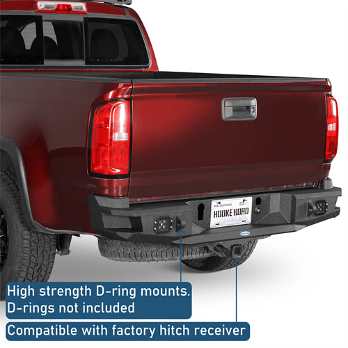 Aftermarket Rear Bumper For 2015-2022 Chevy Colorado GMC Canyon (Excluding ZR2 Models) - Ultralisk4x4