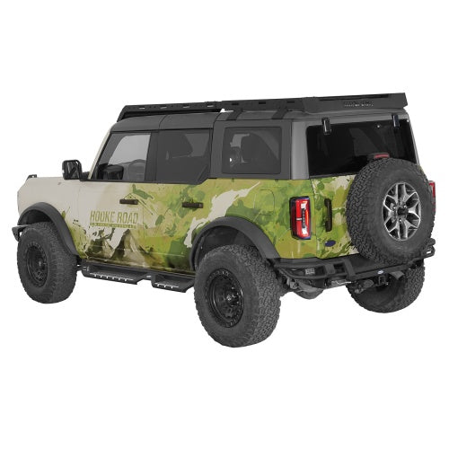 Baja Tubular Rear Bumper For 2021-2026 Ford Bronco(Excluding Bronco Sport & Raptor) - Ultralisk4x4