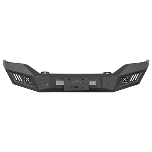 Off-Road Front Bumper w/ LED Spotlights For 2016-2018 GMC Sierra 1500 - Ultralisk4x4
