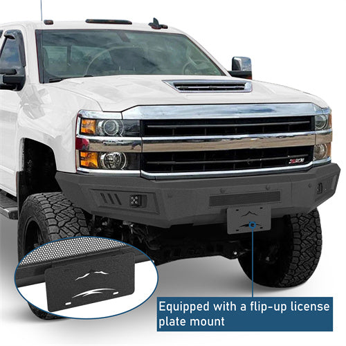 Front Bumper For 2015-2019 Chevy Silverado 2500HD/3500HD - Ultralisk4x4
