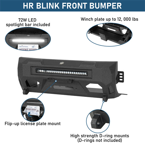 Blink Stubby Front Bumper For 2010-2013 Lexus GX460 - Ultralisk4x4