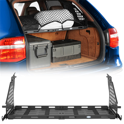 Rear Window Molle Panel & Interior Cargo Rack Kit For 2003-2010 Porsche Cayenne 955/957 - Ultralisk4x4