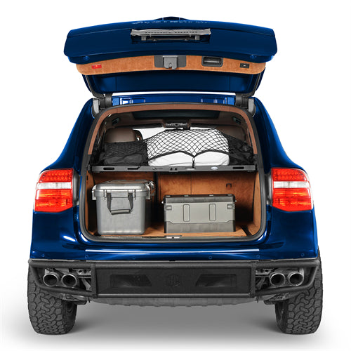 Rear Window Molle Panel & Interior Cargo Rack Kit For 2003-2010 Porsche Cayenne 955/957 - Ultralisk4x4