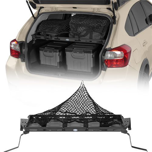 Lightweight Steel Basket Interior Cargo Rack For 2013-2017 Subaru XV Crosstrek - Ultralisk4x4