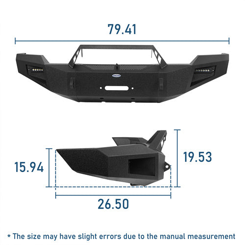 Discovery Ⅰ Front Winch Bumper For 2003-2005 Dodge Ram 2500 (Excluding Diesel Models) - ultralisk4x4