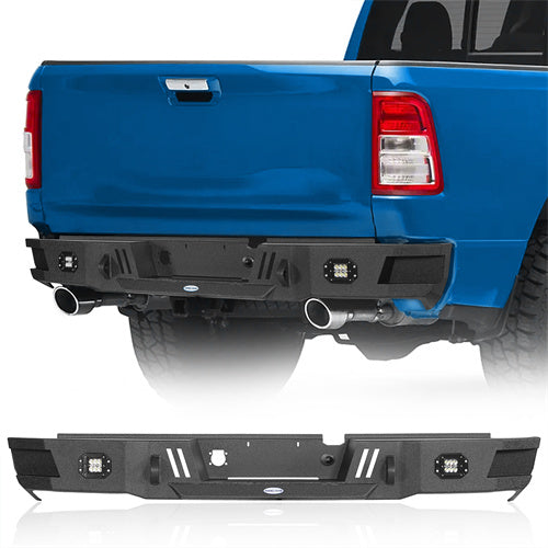 Off Road Rear Bumper w/Floodlights For 2003-2009 Dodge Ram 2500/3500 - Ultralisk 4x4