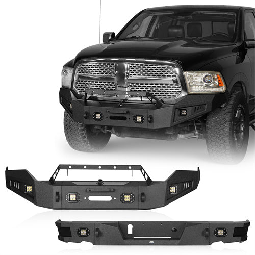 Black Front License Plate Mounting Bracket for DODGE RAM 1500 2013
