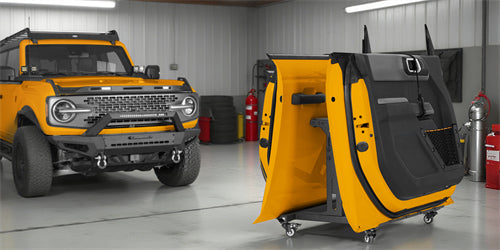 Doors Storage Cart for 2 Doors For 1981-2025 Jeep CJ-8 / Jeep Wrangler YJ TJ JK JL / Gladiator JT / 2021-2025 Ford Bronco - Ultralisk4x4