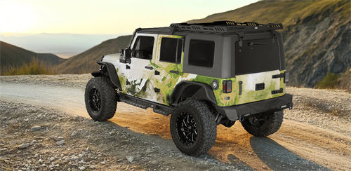 Tubular Fender Flares For 2007-2018 Jeep Wrangler JK - Ultralisk 4x4