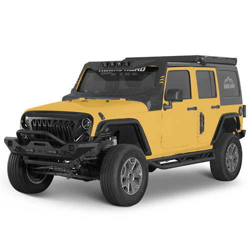 Front & Rear Fender Flare Delete Kit For 2007-2018 Jeep Wrangler JK - Ultralisk4x4