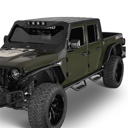 Road Trip Flux Tube Fender Flares For 2020-2024 Jeep Gladiator JT - Ultralisk4x4 -u7021-3