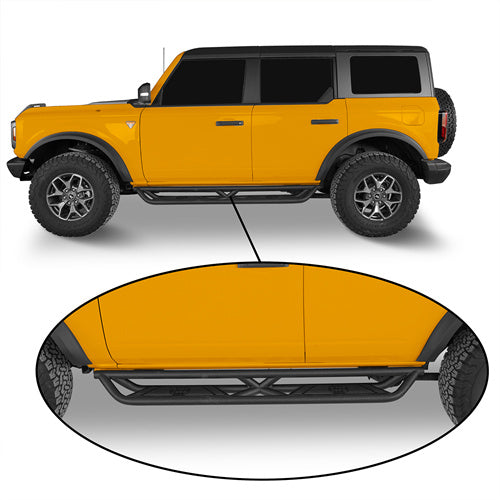 Ford Bronco Nerf Bars Side Step (21-25 Models) - ultralisk4x4