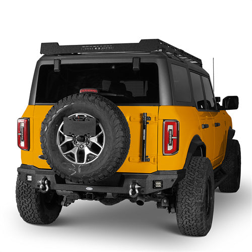 Aftermarket Classic Rear Bumper For 2021-2025 Ford Bronco (Excluding Raptor) - ultralisk4x4