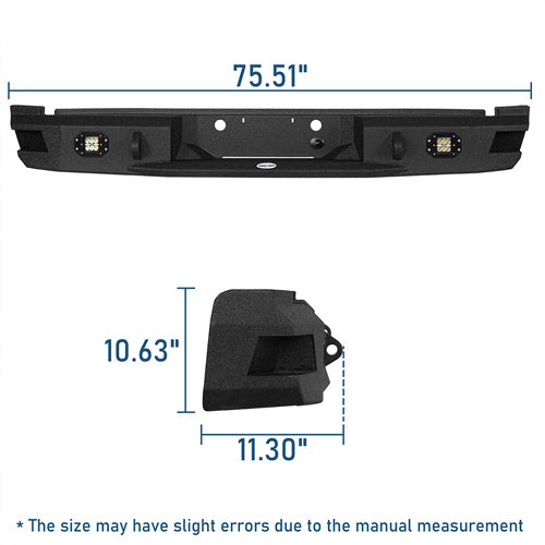 Aftermarket Rear Bumper Discovery For 2011-2016 Ford F-250 - Ultralisk 4x4