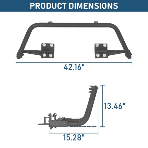 Front Bull Bar Rally Light Bar For 2015-2019 Subaru Outback - Ultralisk4x4