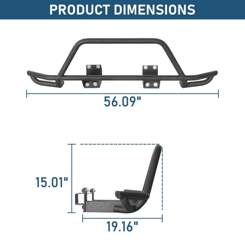 Rally Tubular Bumper Front Bumper For 2015-2019 Subaru Outback - Ultralisk4x4