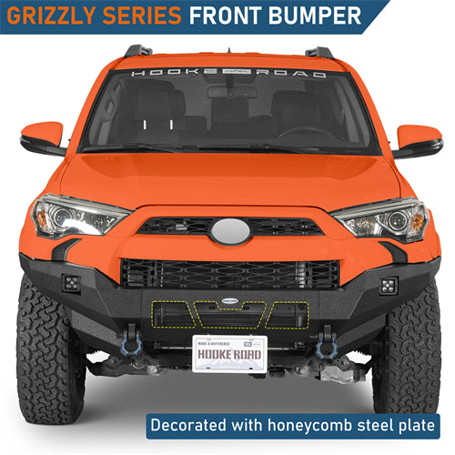 Grizzly Series Front Bumper For 2014-2024 Toyota 4Runner - Ultralisk4x4