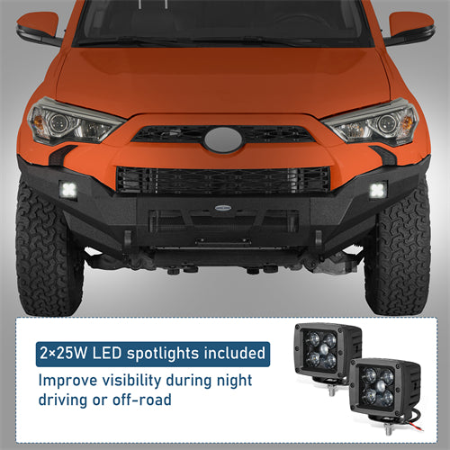 Grizzly Series Front Bumper For 2014-2024 Toyota 4Runner - Ultralisk4x4