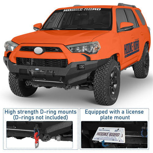 Grizzly Series Front Bumper For 2014-2024 Toyota 4Runner - Ultralisk4x4