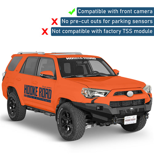 Grizzly Series Front Bumper For 2014-2024 Toyota 4Runner - Ultralisk4x4