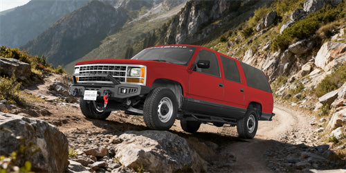Discovery Ⅰ Front Bumper w/ Winch Plate For 1992-1999 Chevy Suburban Tahoe/GMC Yukon - Ultralisk4x4