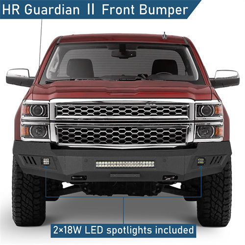 Front Bumper(14-15 Chevy Silverado 1500) - ultralisk4x4