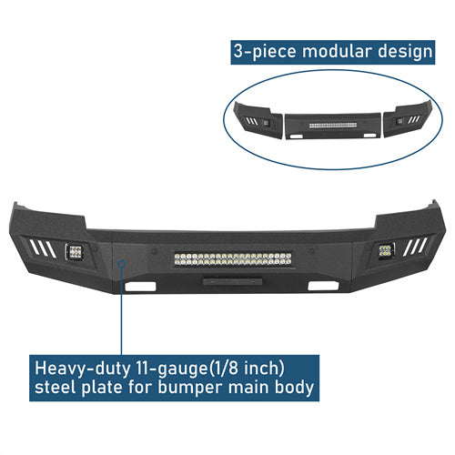 Front Bumper(14-15 Chevy Silverado 1500) - ultralisk4x4