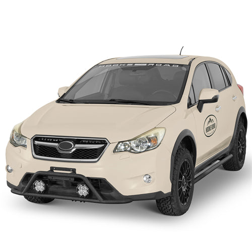 Rally light Bar Tubular Front Bumper For 2013-2017 Subaru XV Crosstrek - Ultralisk4x4
