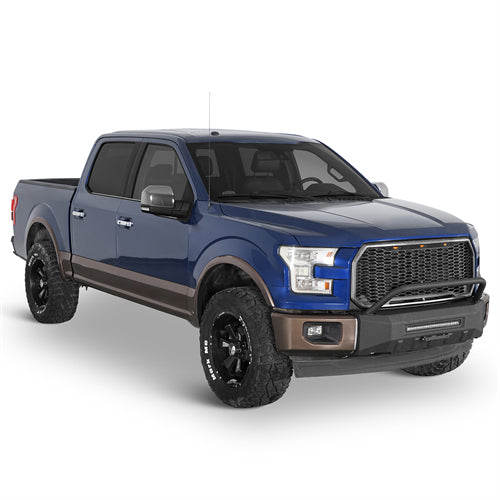 Blink Stubby Front Bumper For 2015-2017 Ford F-150 (Excluding Raptor) - Ultralisk4x4
