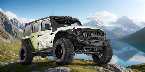 Off-road Front Bumper For 2018-2025 Jeep Wrangler JL & Gladiator JT - Ultralisk4x4