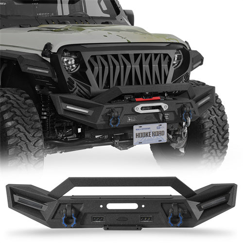 Off-road Front Bumper For 2018-2025 Jeep Wrangler JL & Gladiator JT - Ultralisk4x4
