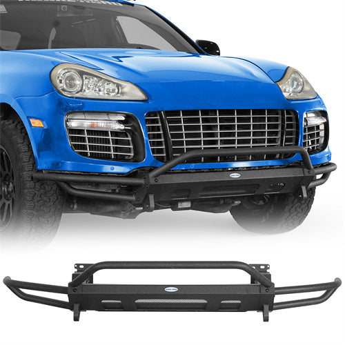 Bison Series Tube Front Bumper For 2008-2010 Porsche Cayenne 957 - Ultralisk4x4