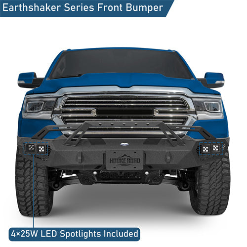 Off-Road Front Bumper For 2019-2024 Ram 1500(Excluding EcoDiesel, Rebel & TRX, Classic Models) - Ultralisk4x4