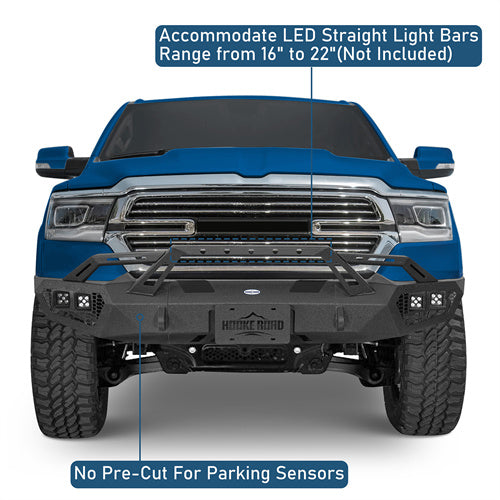 Off-Road Front Bumper For 2019-2024 Ram 1500(Excluding EcoDiesel, Rebel & TRX, Classic Models) - Ultralisk4x4