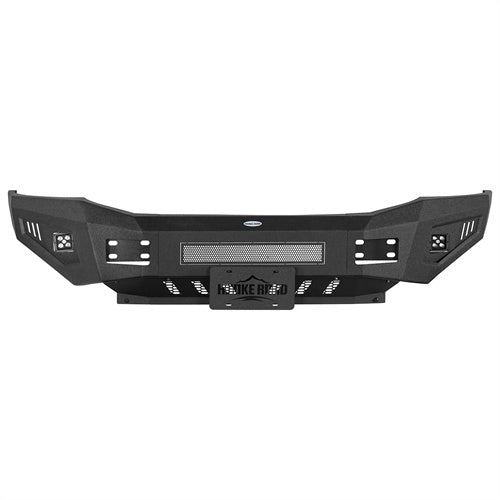 Road Trip Front Bumper w/ LED spotlights For 2006-2009 Ram 2500/3500 - Ultralisk4x4-u6483-3