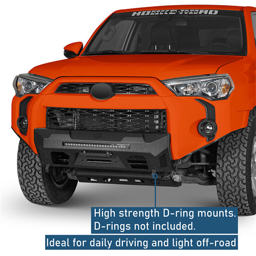 Aftermarket Blink Stubby Front Bumper For 2014-2024 Toyota 4Runner - Ultralisk4x4-u9819-5