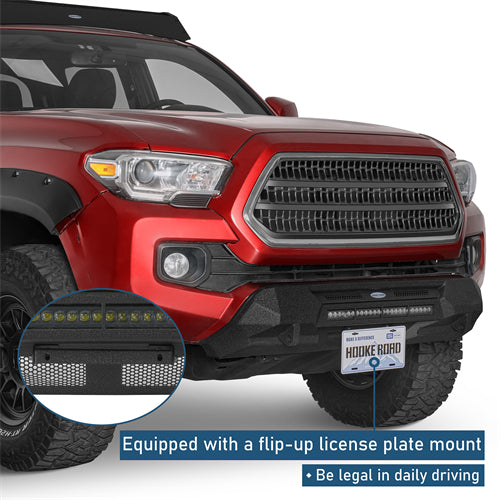 Blink Stubby Front Bumper For 2016-2023 Toyota Tacoma - Ultralisk4x4