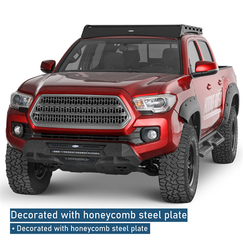 Blink Stubby Front Bumper For 2016-2023 Toyota Tacoma - Ultralisk4x4