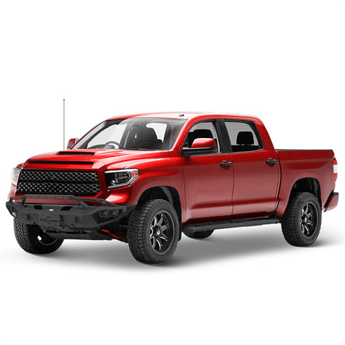 Off-Road Front Bumper w/ LED Lights For 2014-2021 Toyota Tundra F-350 - Ultralisk4x4-u5010-2